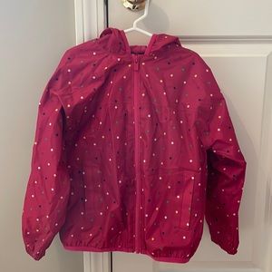 Lands End girls raincoat size M (5/6)